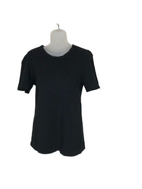 3.1 Phillip Lim Black Crew Neck Blouse Size 6